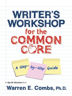 cover image of Writer's Workshop for the Common Core